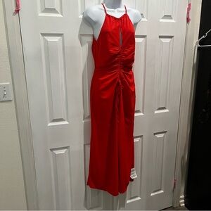ASOS NWT Chic‎ Red FORMAL Maxi Dress